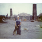 Ralph Gray at Medora Brick Plant in 1965.