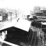 Medora train station back in the day 1920s?