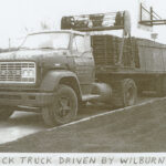 Delivery truck driven by Wilburn "Boob" Davis.