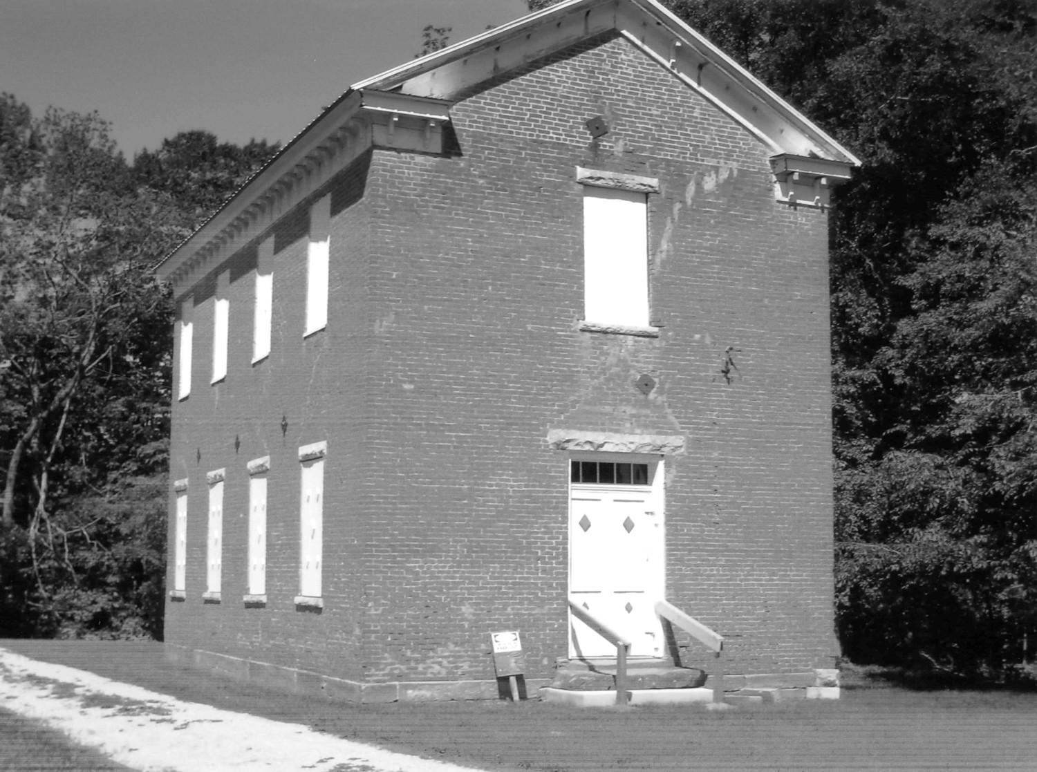 Carr High School also known as Weddleville High School, Indiana, 1859-1934