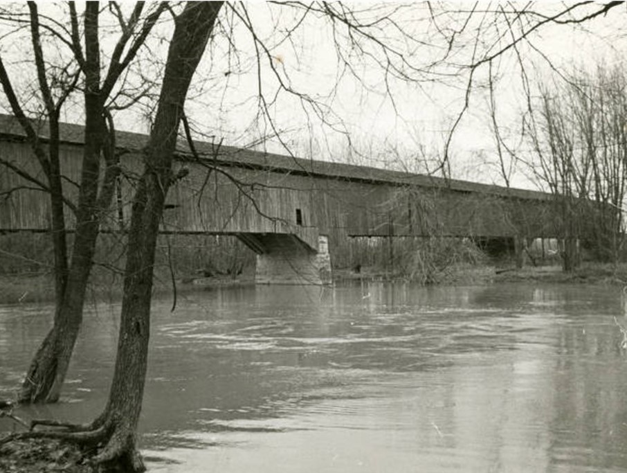 Medora Covered Bridge since 1875 to present