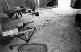 Kiln floor and wheel barrows