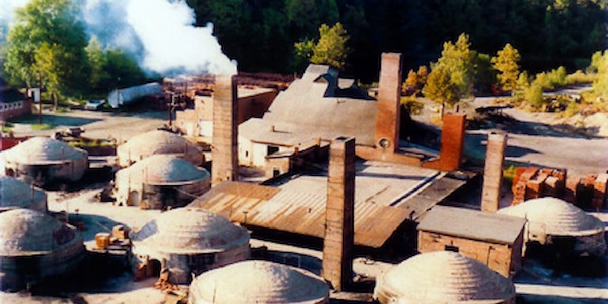 Plant aerial photo ~1988
